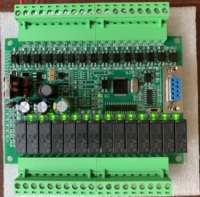 Plc Programmable Logic Controller Papan Tunggal Plc FX2N 30MR Monitor Online Plc STM32 MCU 16 Input 14 Output