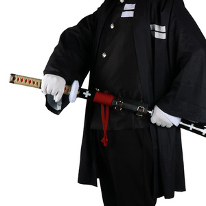 Épée Zoro <span class=keywords><strong>Katana</strong></span> de 104 cm/41 pouces, cosplay d'anime, armes de cosplay, <span class=keywords><strong>Enma</strong></span> White Nidai Kitetsu avec porte-épée et ceinture - Product Image 5