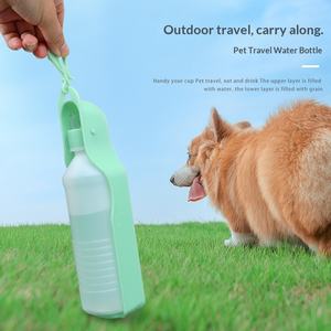 Bình nước uống di động bằng nhựa cho chó và mèo - Bình nước uống ngoài trời - Product Image 2