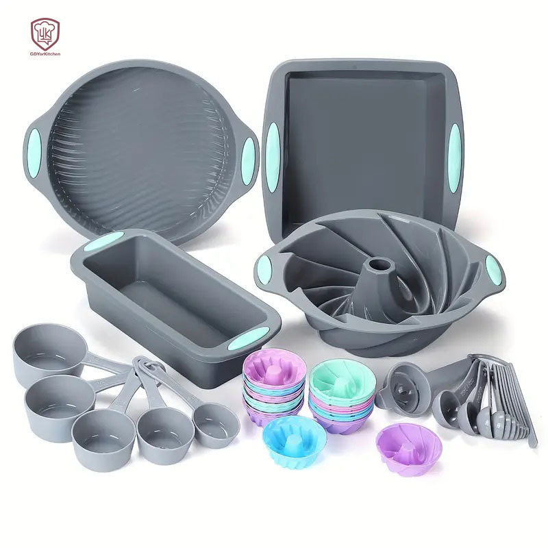 Food Safe Reusable Silicone Baking Set