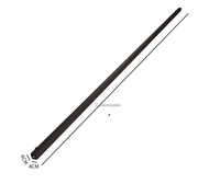 24H Frei Gestaltbares Modernes Treppengeländer mit LED-Lichtleiste, SS304 Induktions-Balustradensystem für Hotelkorridor-Projekte, DIY