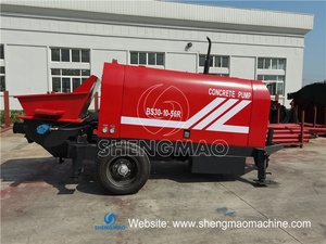 Máy móc bê tông hbts30 bê tông Trailer bơm di động nhỏ điện hoặc diesel BƠM BÊ TÔNG Trung Quốc Nhà Máy Giá - Product Image 4