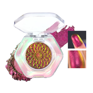 Quyến rũ vẻ đẹp Duochrome bóng mắt cao sắc tố thay đổi màu bột kem nhãn hiệu riêng duy nhất Tắc Kè Hoa Eyeshadow - Product Image 6