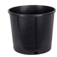 Grand kit de pot de fleur rond en plastique pour jardin extérieur plantation de pépinière pour fleurs et arbres