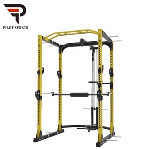 Équipement de fitness commercial Pilot Sports, rack de <span class=keywords><strong>squat</strong></span> demi-corps avec accessoire - Product Image 2