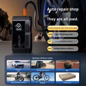 Arrancador de Emergencia para Coche 4 en 1 con Batería de 6000 mAh, Caja de Arranque y Bomba de Neumáticos SDY-Q17 - Product Image 5