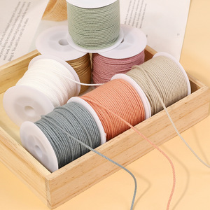 Nine-Colored Ribbon Braided Rope 1K28 Multicolor For Jewelry Making Necklace Bracelet DIY Craft Decorative Accessories - Product Image 2