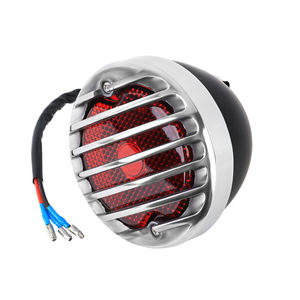 <span class=keywords><strong>Feu</strong></span> de freinage arrière LED universel chromé pour moto <span class=keywords><strong>Bobber</strong></span> Choppers Rat Hot Custom - Product Image 3