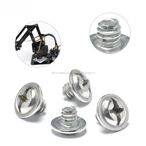 Bon Prix SS 304 Phillips et Cylindrique Fendue Wafter Vis À Tête Cylindrique - Product Image 1