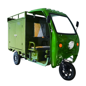 EU COC EEC <strong>Enclosed</strong> Electric Cargo Tricycle <strong>E</strong> Scooter <strong>Trike</strong> without battery - Product Image 1