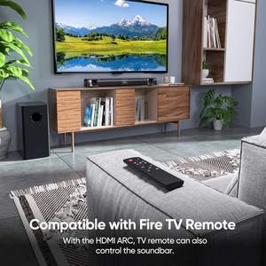 Barra de Sonido Saiyin de 100W con Subwoofer Desmontable, Sistema de Cine en Casa Bluetooth de 2.1 Canales para Televisores Inteligentes - Product Image 4
