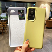 Nouveaux produits couverture arrière en Silicone liquide souple pièces de rechange de téléphone portable antichoc pour Xiaomi 12 12Pro Logo personnalisé