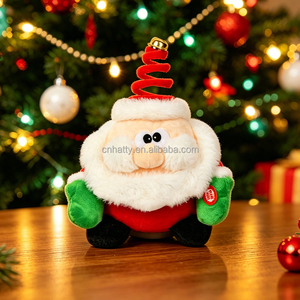 Wholesale Best-Selling Electric <b>Dancing</b> <b>Santa</b> Plush Cotton Toy Dynamic Spinning Music Doll Gift Decoration for Christmas - Product Image 1