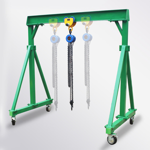Offre Spéciale <span class=keywords><strong>2</strong></span> <span class=keywords><strong>5</strong></span> 8 tonnes atelier mobile électrique ascenseur voyage mini <span class=keywords><strong>portail</strong></span> petit cadre portable palan Seul petit poutres portique grue - Product Image 3