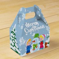 Boîte Cadeau Personnalisée pour Fête de Noël, Emballage Pliant en Papier Imprimé OEM, Vente en Gros Direct Fabricant Vietnamien