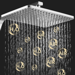 Shower Set Thermostatic All Copper Faucet Pressurized Rain Shower Head Overhead Adjustable For Home Use - Product Image 2