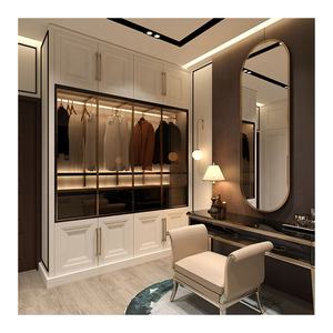 <span class=keywords><strong>Armario</strong></span> de Esquina Moderno Abierto con Ropero Integrado para Dormitorio - Product Image 5