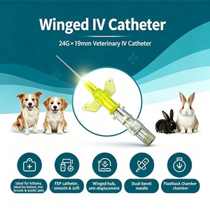 Catéter IV Periférico Veterinario Desechable, Catéter FEP para Inducción <span class=keywords><strong>de</strong></span> Anestesia - Product Image 2