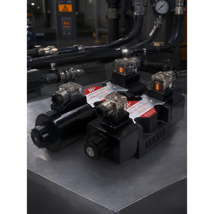 Válvula Direccional Solenoide Hidráulica DSG-03 3C2 3C3 3C4 de 3 Vías y 4 Puertos de Hierro Fundido para Sistema Hidráulico - Product Image 2