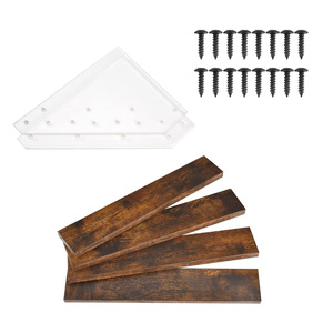 4-Tier rõ ràng Acrylic hiển thị Kệ Riser tổ chức sơn bằng gỗ hiển thị đứng cho cupcake sưu tầm lưu trữ Nhà cung cấp Pop - Product Image 5