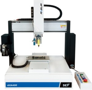 Dispensador Automático de 3 Ejes, Sistema de Dispensación de Alta Precisión con Cámara, SAN EI TECH, 220V, Japón, 70kg, Modelo X/Y/Z - Product Image 2