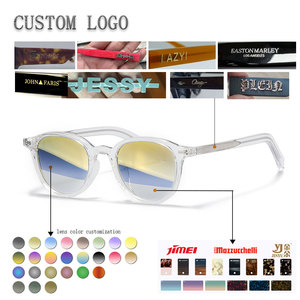 Lunettes de soleil rectangulaires à monture intégrale avec verres dégradés, protection anti-UV, motif uni, style punk, unisexe, adulte - Product Image 5