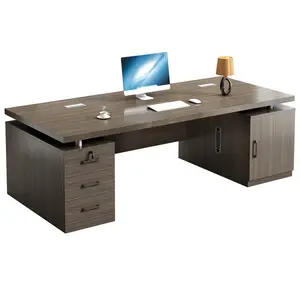 bedroom furniture customized wholesale modern wooden study desk with storage drawers