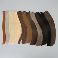 Échantillon Gratuit de Cheveux Remy Vietnamiens en Gros – Lots de Cheveux Naturels Lisses et Ondulés de Couleur Foncée, Extensions de Cheveux à Trame Unique