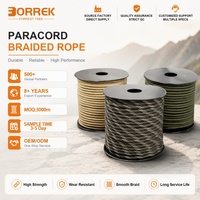 Bobine de paracorde 550 de 4 mm, 7 brins, en nylon robuste, 305 mètres, type III, cordon de parachute pour survie, tactique, camping, bricolage