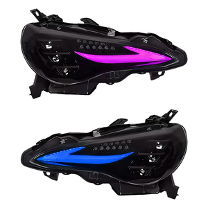 Faros Delanteros YU GUANG para <span class=keywords><strong>Toyota</strong></span> <span class=keywords><strong>GT86</strong></span> y Subaru BRZ 2012-2020, Piezas de Auto Mejoradas, Faros LED RGB con Señales de Giro - Product Image 1