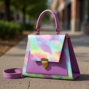 Bolso Bandolera Arcoíris para Mujer Fana, Cuero Genuino, Impermeable, Diseño Moderno, Uso Diario - Product Image 2