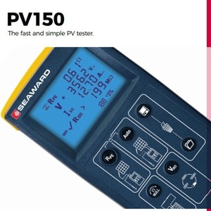 Probador de Curvas Seaward PV150+ para Plantas de Energía Fotovoltaica, Instrumento de Medición y Análisis Alemán - Product Image 4