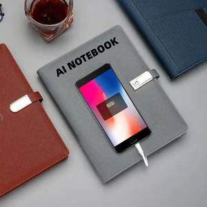 ชุดเครื่องเขียนอิเล็กทรอนิกส์อัจฉริยะ Ai โน้ตบุ๊คชาร์จไร้สายพร้อมดิสก์ U 16GB + ลำโพงชุดของขวัญธุรกิจโลโก้ออกแบบ<span class=keywords><strong>ได้</strong></span>ตามต้องการ - Product Image 3
