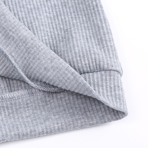 Conjunto de Dos Piezas de Ropa para Bebé Recién Nacido, Informal, de Algodón Acanalado, Unisex, para Niñas y Niños, Conjunto de Verano de Dos Piezas - Product Image 5