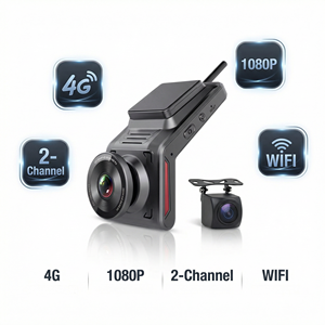 Caja Negra para Vehículos con 2 Lentes 1080P+480P, 4G LTE, Pantalla de 2.0'', GPS, Linux, Monitoreo en Tiempo Real, Sensor G, para Empresas de <span class=keywords><strong>Alquiler</strong></span> de Autos - Product Image 1