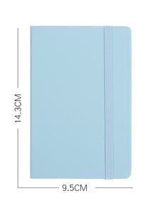 Promotion <b>Custom</b> PU Leather PVC Cover Eco-Friendly Portable A5 Journal Printed LOGO Creative Presentation Gift for Office School - Product Image 5
