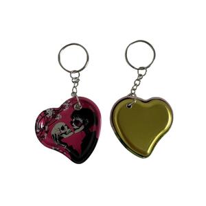 Llavero de Metal con Forma de Corazón y Bandeja para Liar Cigarrillos, Personalizable con Logotipo, al por Mayor - Product Image 1