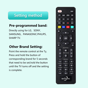 <span class=keywords><strong>Control</strong></span> Remoto Universal <span class=keywords><strong>para</strong></span> <span class=keywords><strong>TV</strong></span> LG/<span class=keywords><strong>Samsung</strong></span>/Sony/Toshiba/Sharp/Hitachi/TCL/Sanyo/Philips/Panasonic/JVC/RCA/Haier/Vestel Smart <span class=keywords><strong>TV</strong></span> - Product Image 4