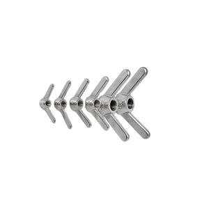 M10 M12 Brass Bronze thép không gỉ Eye Bolt <span class=keywords><strong>Wing</strong></span> <span class=keywords><strong>Nuts</strong></span> bướm các loại hạt - Product Image 1