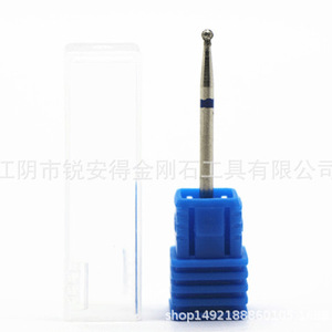 Diamond Abrasive <b>Nail</b> Polishing Head Ball Shape Electroplated Diamond Professional <b>Nail</b> Art Tool - Product Image 2