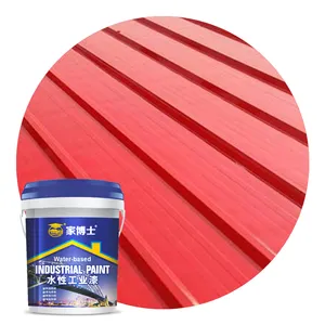 Color Steel Tile Renovation Paint Scaffolding Steel Structure Waterborne Industrial Paint