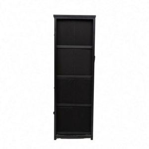 Commode autoportante moderne en tissu pour salon, durable, avec panneaux en MDF et acier inoxydable, en pin, disponible en plusieurs couleurs - Fournisseur en gros - Product Image 4