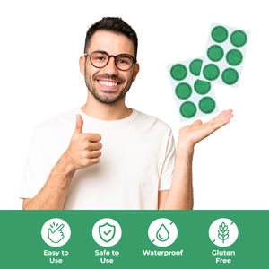 파티 회복 패치 12개입 천연 보충 포뮬러 해피 아워 보조 패치 파티 수분 보충 음주 회복 패치 - Product Image 3