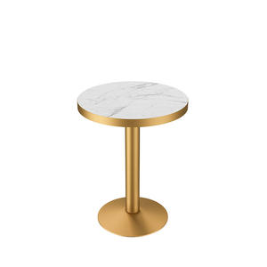 Meubles de <span class=keywords><strong>Restaurant</strong></span> de style européen, table ronde en marbre, pour l'extérieur - Product Image 4