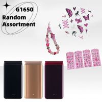 Teléfono Móvil Plegable G1650 con Doble SIM y Cuatro Núcleos, Android 8.1, GSM, para Personas Mayores, en Stock