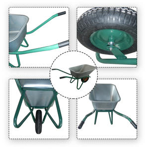 WB6418 OEM Heavy Duty 160KG Capacidad de carga <span class=keywords><strong>Carretilla</strong></span> de acero pintado en polvo para uso en jardín y construcción - Product Image 6