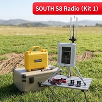 Sistema de Topografía GNSS RTK S8 con Base y Rover, Unidades de Radio Externas Estables de Largo Alcance para Tareas de Topografía Terrestre