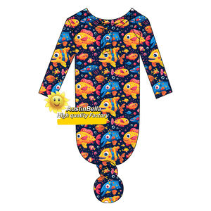 ملابس نوم أطفال وعائلات من الخيزران بتصميم مخصص من أوستن بيلا، بيجامات بنمط مربعات، ملابس نوم غربية - Product Image 5