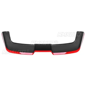 Aileron de coffre arrière pour Chevrolet Equinox, aspect fibre de carbone rouge, accessoires de voiture pour Equinox. - Product Image 4