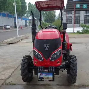 农业机械设备农业拖车4X4迷你农场4WD紧凑型拖拉机25马力小型拖拉机，用于花园和耕地